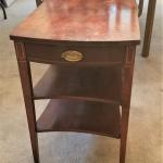 Lot #80  Vintage MERSMAN Side Table w/drawer