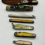 LOT 107J: Vintage Pocket Knives - Miniatures & More