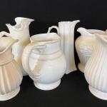 Six (6) Assorted Ceramic Pitchers