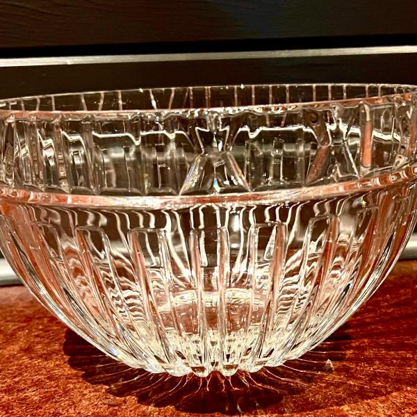 Photo of Tiffany and Co. Atlas Crystal Serving Bowl