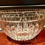 Tiffany and Co. Atlas Crystal Serving Bowl