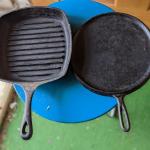 Emeril and Wagner (?) Cast Iron Pans