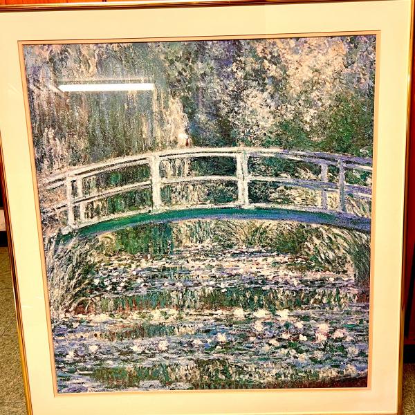 Photo of Framed Monet print