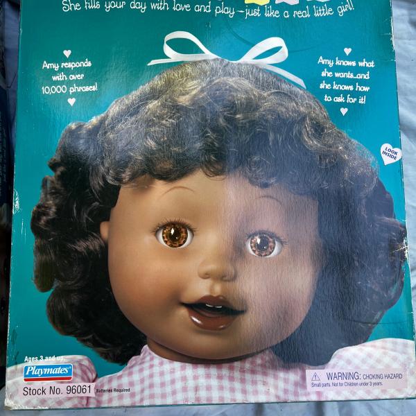 Photo of vintage interactive amazing amy doll from 80’s