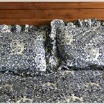Ralph Lauren Queen Comforter, Shams &Dust Ruffle