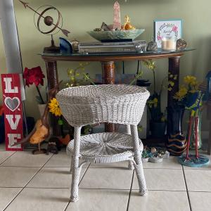 Photo of Wicker Table, Storage Stool, New Dining Room Chairs 
