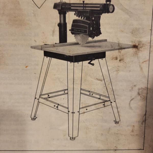 Photo of Radial Arm Saw