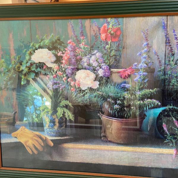 Photo of Wood Framed “Garden Shed” Wall Art