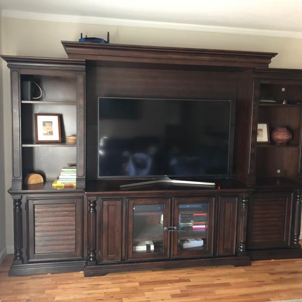 Photo of Perfect condition Entertainment center 