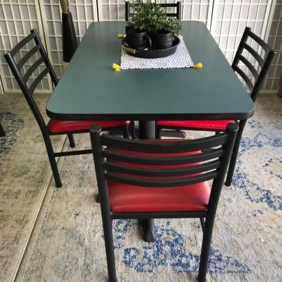 Photo of Apartment Size Table and four Chairs