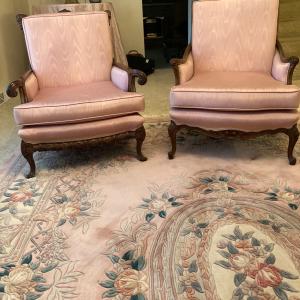 Photo of Victorian chairs set