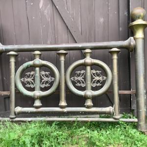 Photo of Old, antique,rare,odd,unusual, brass bed