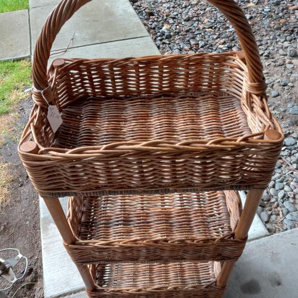 Unusual Wicker Storage Basket snaplist