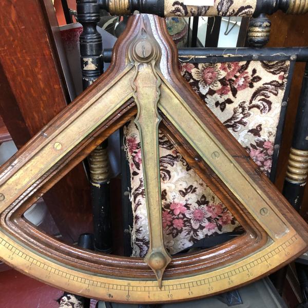 Photo of Antique Clinometer Large 1800s