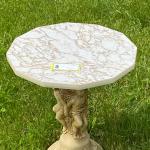 Antique Formica Plaster Decorative Table