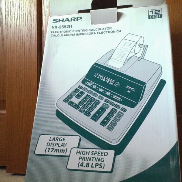 Photo of SHARP COMMERCIAL 12 DIGIT PRINTING CALCULATOR