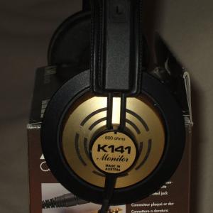 Photo of AKG K141M stereo headphones