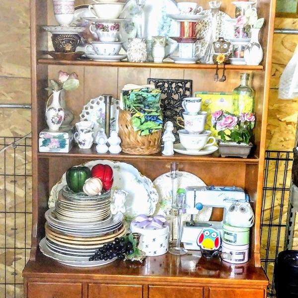 Photo of vintage Ethan Allen Cabinet cupboard