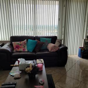 Photo of Leather sofa and love seat 
