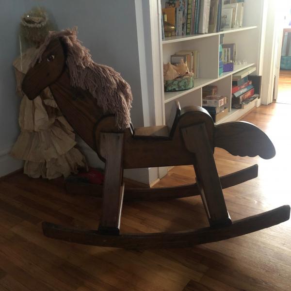 Photo of Handmade Amish Rocking Horse