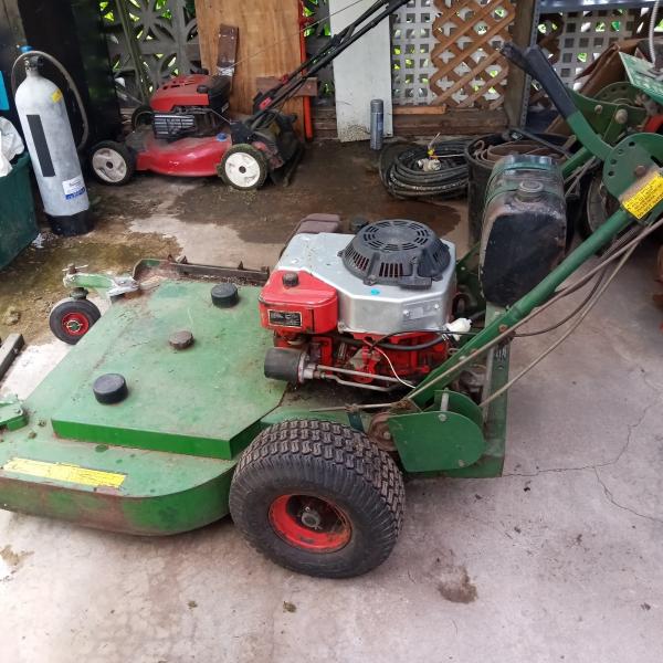 Photo of commercial mower 