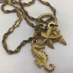 Vintage Sea Charm Necklace