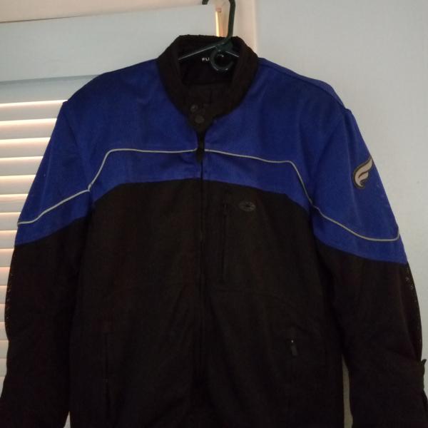 Photo of Men's Fulmer Supertrak jacket motorcycle riding coat medium blue brand new