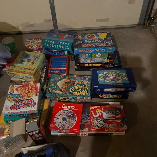 Photo of Assorted board games