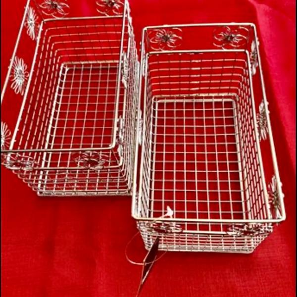 Photo of New hard wired baskets bins 