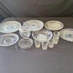 Glass Plates, Jam Dish w/Spoon & More (K-RG)