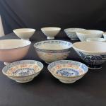 Asian Porcelain Bowls (LR-RG)