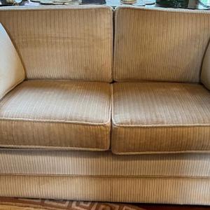 Photo of Hollywood Regency Style Love Seat