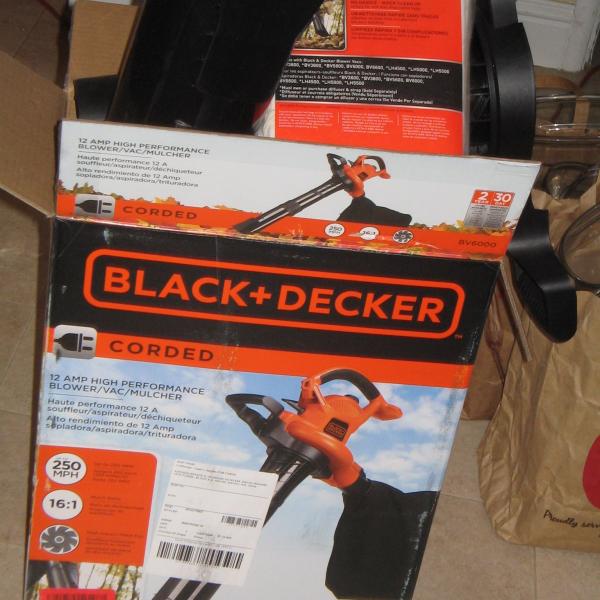 Photo of Black & Decker blower/vac/mulcher