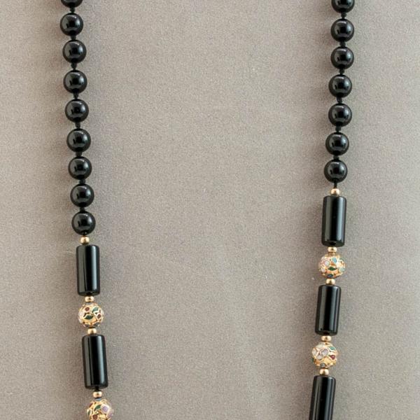 Photo of Black onyx necklace