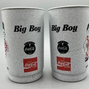 Photo of Pair of Plastic Bob's Big Boy Diner Mugs