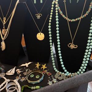 Photo of Lot of turquoise /costume jewelry