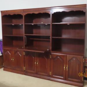Photo of 3 Piece Solid Wood Wall Unit - $700 OBO