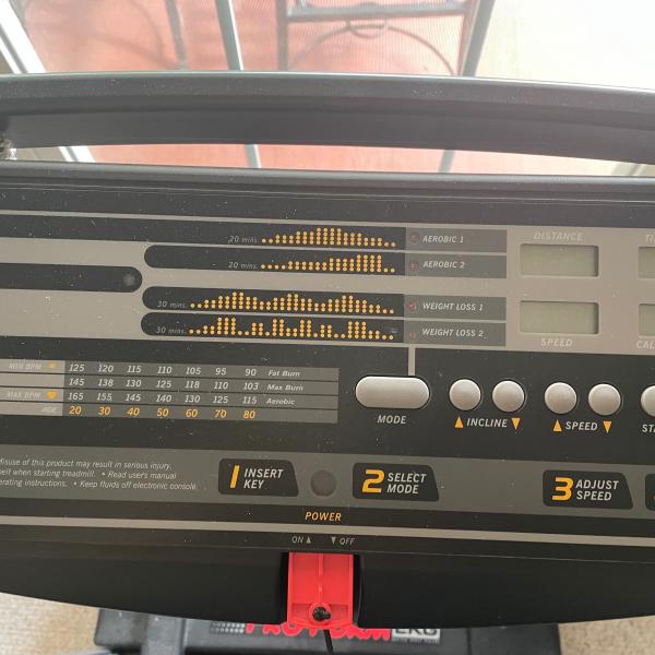 Photo of Treadmill with workout features