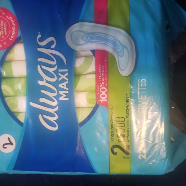Photo of Always maxi pads