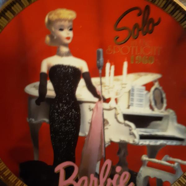 Photo of Barbie's collectible plate
