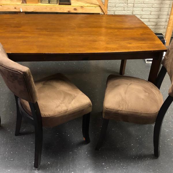 Photo of Dining Table with Two chairs