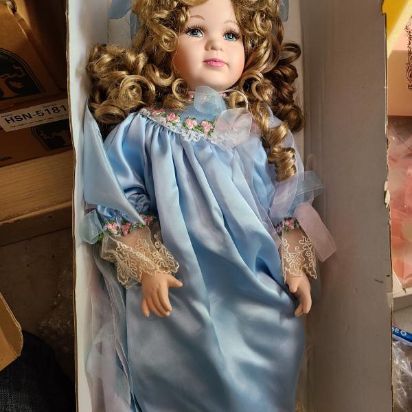 Photo of Huge Collection of Porcelain and Vinyl Dolls