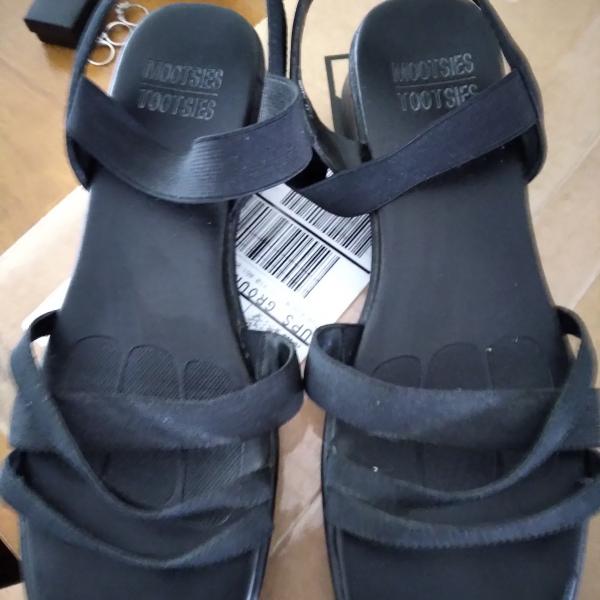 Photo of Black Sandals - size 8 1/2