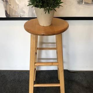 Photo of Stools make Great Plant Stands!
