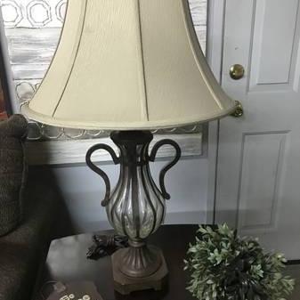Photo of Pair of Rustic Charm Lamp
