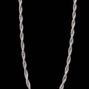 Photo of SS "Brillianza" french rope necklace
