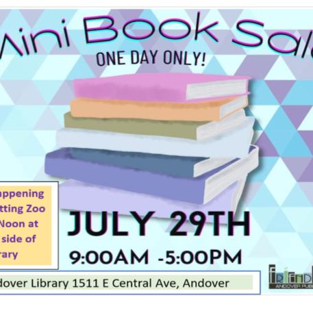 Photo of Book Sale, Andover Library