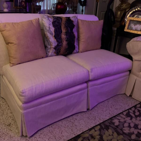 Photo of Sofa and 2 accent chairs 