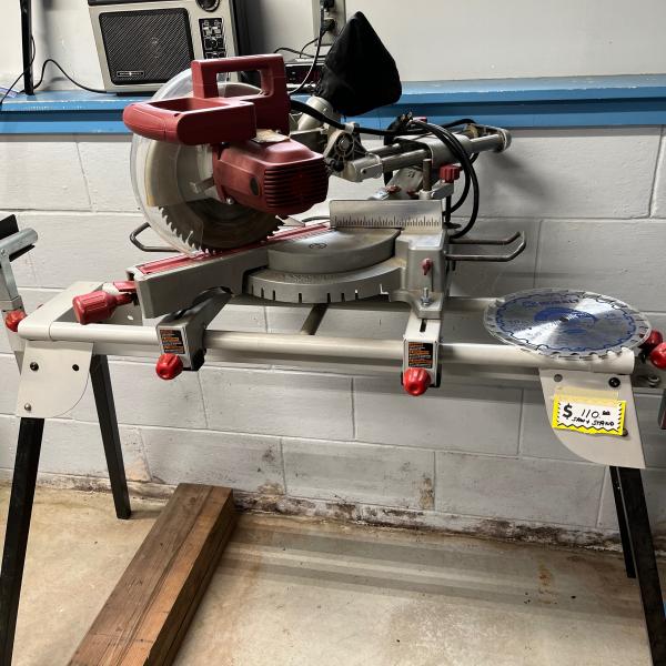 Photo of Sliding Miter Saw  with Stand