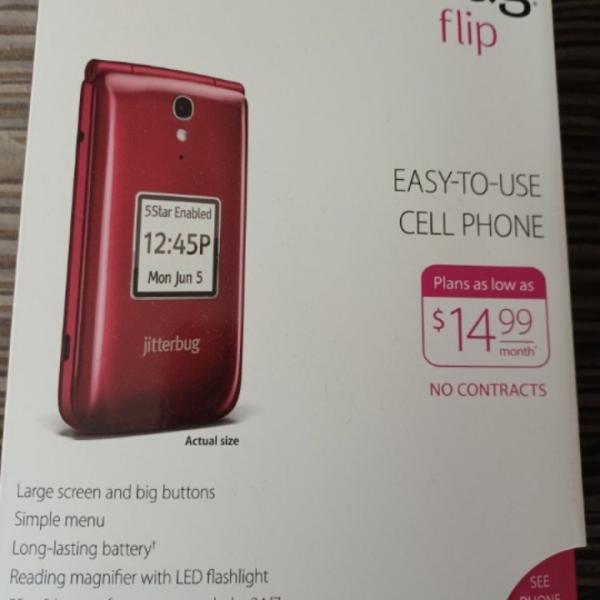 Photo of Jitterbug Flip Cell Phone 